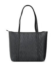 ARMANI EXCHANGE SILVYE MONOGRAM Sac &agrave; bandouli&egrave;re noir/noir - Sacs pour Femme - 3