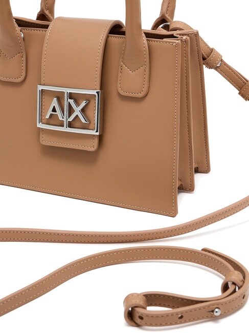 JODIE Mini sac cartable rose camel - Sacs pour Femme