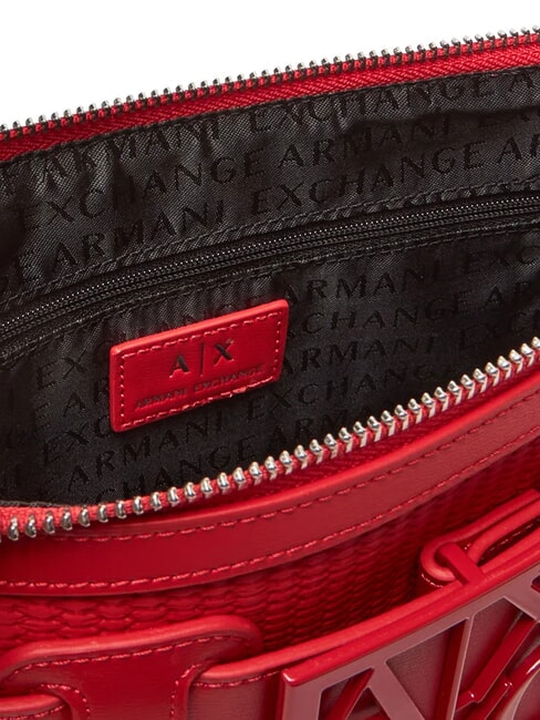 SUSIE STRAW Sac à bandoulière avec logo rouge - Sacs pour Femme