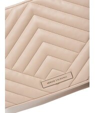 ARMANI EXCHANGE VICTORIA Sac à dos matelassé mirage rose - Sacs pour Femme - 4