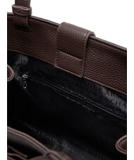 ARMANI EXCHANGE SUSIE SOFT Sac &agrave; bandouli&egrave;re avec boucle fudge chaud - Sacs pour Femme - 5