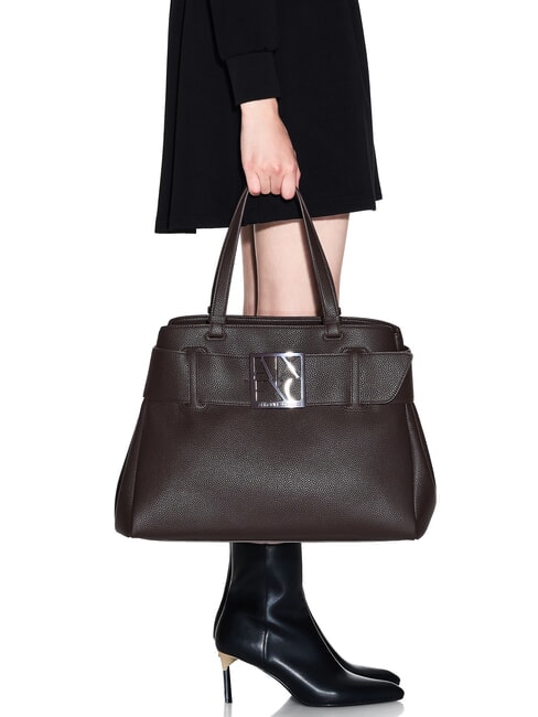 SUSIE SOFT Sac &agrave; bandouli&egrave;re avec boucle fudge chaud - Sacs pour Femme