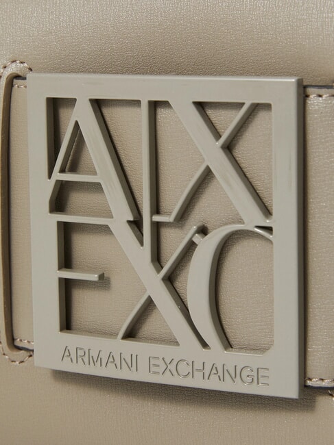 A|X BUCKLE Sac d'épaule bar brun - Sacs pour Femme