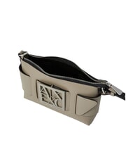 ARMANI EXCHANGE A|X BUCKLE Sac d'épaule bar brun - Sacs pour Femme - 5