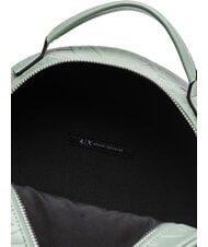 ARMANI EXCHANGE LOGO ALL OVER Sac à dos avec poche sage - Sacs pour Femme - 4