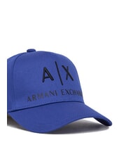 ARMANI EXCHANGE BASEBALL HAT Casquette avec logo brodé bleu mazarine - Bonnets - 3