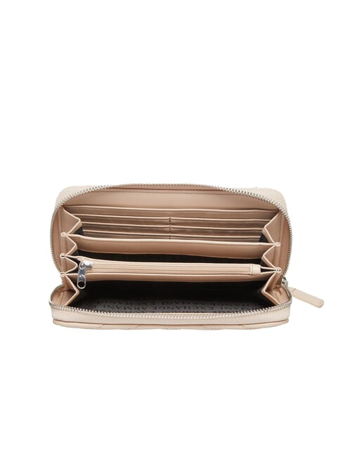 WOMAN Portefeuille matelassé à fermeture éclair mirage rose - Portefeuilles Femme