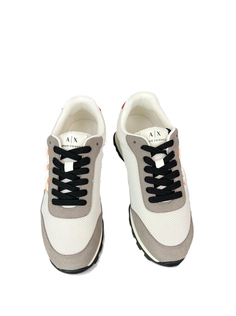 A|X Baskets r.cash+off wht+or.fl - Chaussures Homme