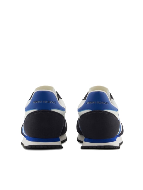 RIO Baskets basses bleu marine profond + blanc cassé - Chaussures Homme