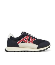 ARMANI EXCHANGE A|X Baskets bleu marine profond + cardinal - Chaussures Homme - 2