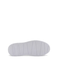 ARMANI EXCHANGE ACTION Baskets en cuir op.blanc+cardinal - Chaussures Homme - 5