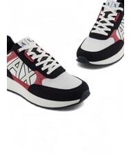ARMANI EXCHANGE DUSSELDORF Baskets Homme blanc cassé + cardin + bleu marine - Chaussures Homme - 4