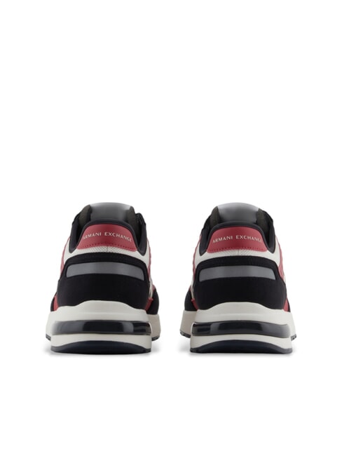 DUSSELDORF Baskets Homme blanc cassé + cardin + bleu marine - Chaussures Homme