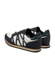 ARMANI EXCHANGE RIO Baskets basses d.navy+j.set+off.wht - Chaussures Homme - 5