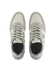 ARMANI EXCHANGE RIO Baskets gris+d.vert givré - Chaussures Femme - 4