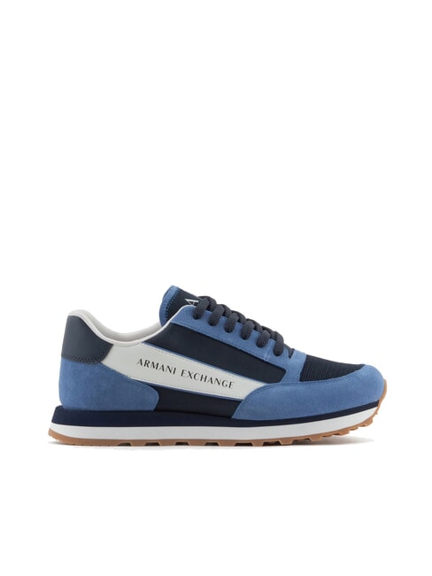 OSAKA Baskets Homme bleu+marine+blanc cassé - Chaussures Homme