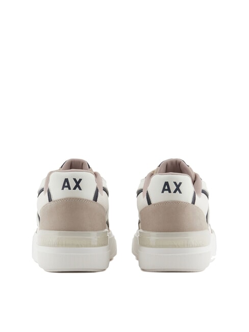 A|X Baskets avec détails en cuir suédé plaza taupe + navigation profonde - Chaussures Homme
