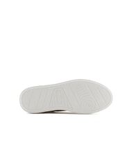 ARMANI EXCHANGE A|X Baskets avec détails en cuir suédé plaza taupe + navigation profonde - Chaussures Homme - 6