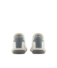 ARMANI EXCHANGE A|X Baskets avec bande lat&eacute;rale contrastante blanc cass&eacute; + gris neutre - Chaussures Homme - 5