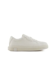 ARMANI EXCHANGE A|X Baskets basiques avec coutures BLANC / BLANC CASS&Eacute; - Chaussures Homme - 2