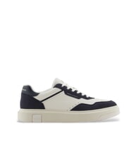 ARMANI EXCHANGE A|X Baskets blanc cassé + bleu marine foncé - Chaussures Homme - 2