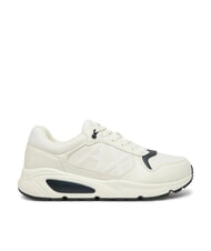 ARMANI EXCHANGE A|X Baskets avec logo lat&eacute;ral Blanc cass&eacute; + Jet Set - Chaussures Homme - 2