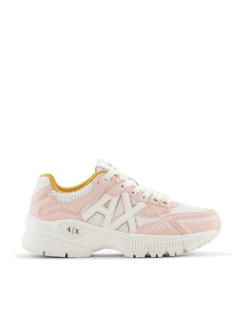 A|X Baskets épaisses avec empiècements en mesh rose clair + blanc cassé - Chaussures Femme