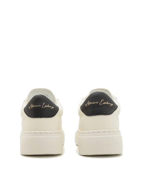A|X Baskets blanc cassé + noir - Chaussures Femme