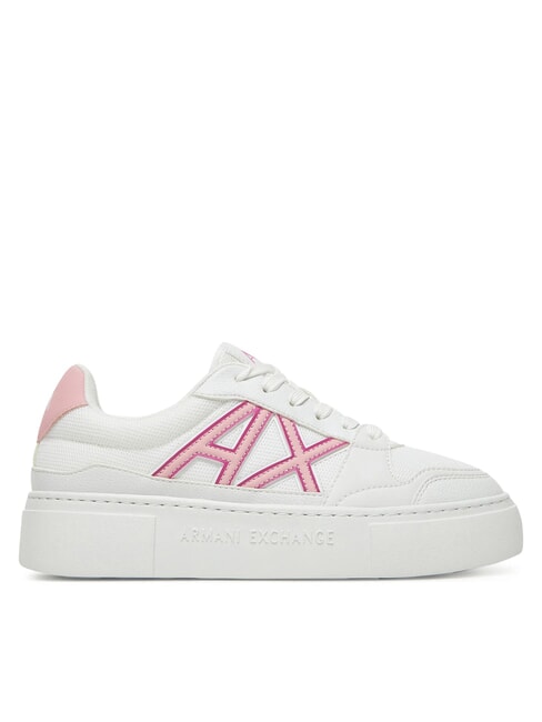 A|X Baskets avec logo contrasté op.blanc+rose - Chaussures Femme