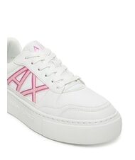ARMANI EXCHANGE A|X Baskets avec logo contrasté op.blanc+rose - Chaussures Femme - 3