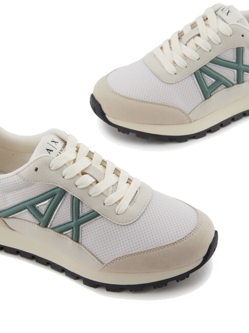 A|X Baskets en mesh avec logo contrasté lgt mirage+d.f.vert - Chaussures Femme