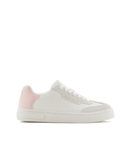 ARMANI EXCHANGE A|X Baskets avec d&eacute;tails contrast&eacute;s blanc cass&eacute; + rose clair - Chaussures Femme - 2