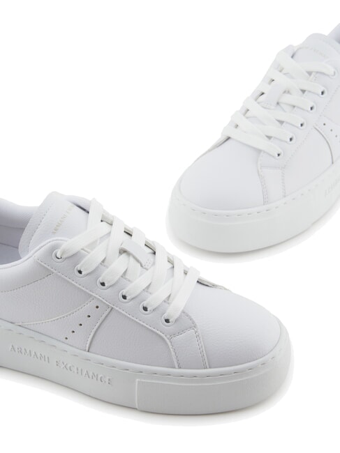 A|X Baskets op.blanc+rose clair - Chaussures Femme