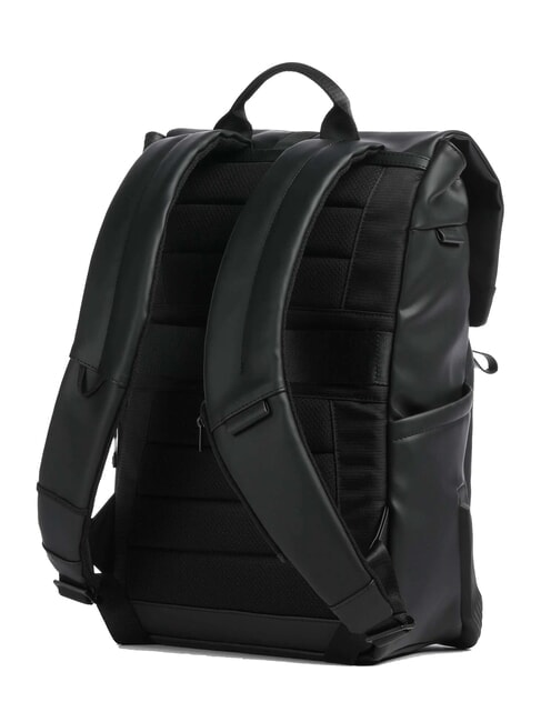CORNER SPECIALE GOMMATO Sac à dos à enroulement, support pour ordinateur portable 14" Noir - Sacs à dos pour ordinateur portable