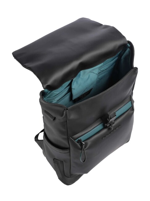 CORNER SPECIALE GOMMATO Sac à dos à enroulement, support pour ordinateur portable 14" Noir - Sacs à dos pour ordinateur portable