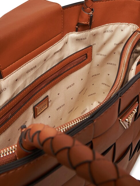 MAYLEE Sac de courses tiss&eacute; sac fourre-tout albury caramel - Sacs pour Femme