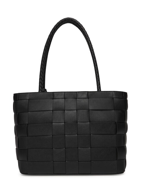 MAYLEE Sac de courses tissé NOIR - Sacs pour Femme