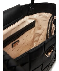 GUESS MAYLEE Sac de courses tissé NOIR - Sacs pour Femme - 5