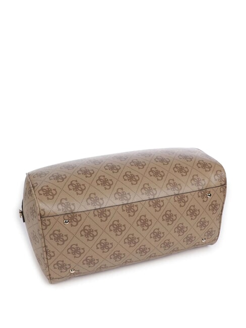 BERTA Grand sac de sport avec bandoulière logo latte / marron - Sacs de voyage