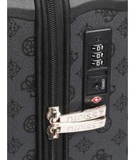 GUESS WILDER 18 Chariot à bagages à main gris foncé - Valises cabine - 4
