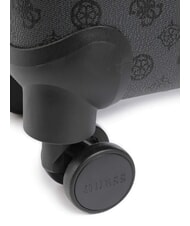 GUESS WILDER 18 Chariot à bagages à main gris foncé - Valises cabine - 5