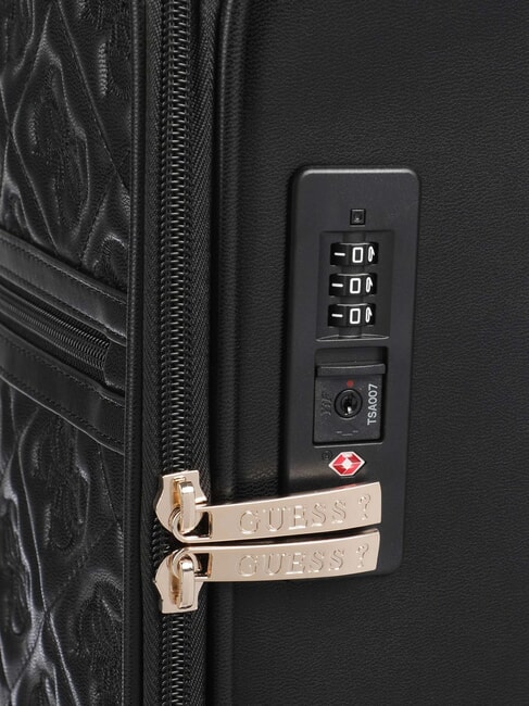 ADELASIA 18 Chariot à bagages à main NOIR - Valises cabine