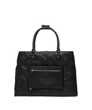 GUESS ADELASIA Sac shopping avec logo brodé NOIR - Sacs pour Femme - 4