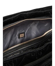 GUESS ADELASIA Sac shopping avec logo brodé NOIR - Sacs pour Femme - 5