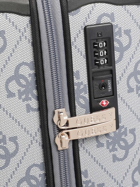 BERTA 18 Chariot à bagages à main logo en ardoise - Valises cabine