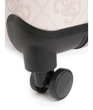 GUESS BERTA 18 Chariot à bagages à main logo de l'eau de rose - Valises cabine - 5
