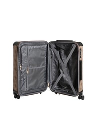 GUESS BERTA 22 Chariot moyen logo latte / marron - Valises Rigides - 2