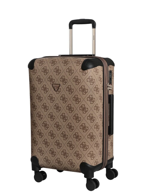 BERTA 22 Chariot moyen logo latte / marron - Valises Rigides