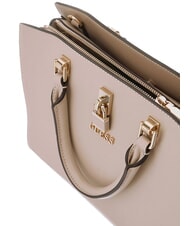 GUESS QUEENSLAND Sac &agrave; main avec bandouli&egrave;re simplement taupe - Sacs pour Femme - 4