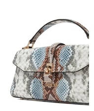 GUESS QUEENSLAND Sac à main avec bandoulière bleu brumeux multi - Sacs pour Femme - 4